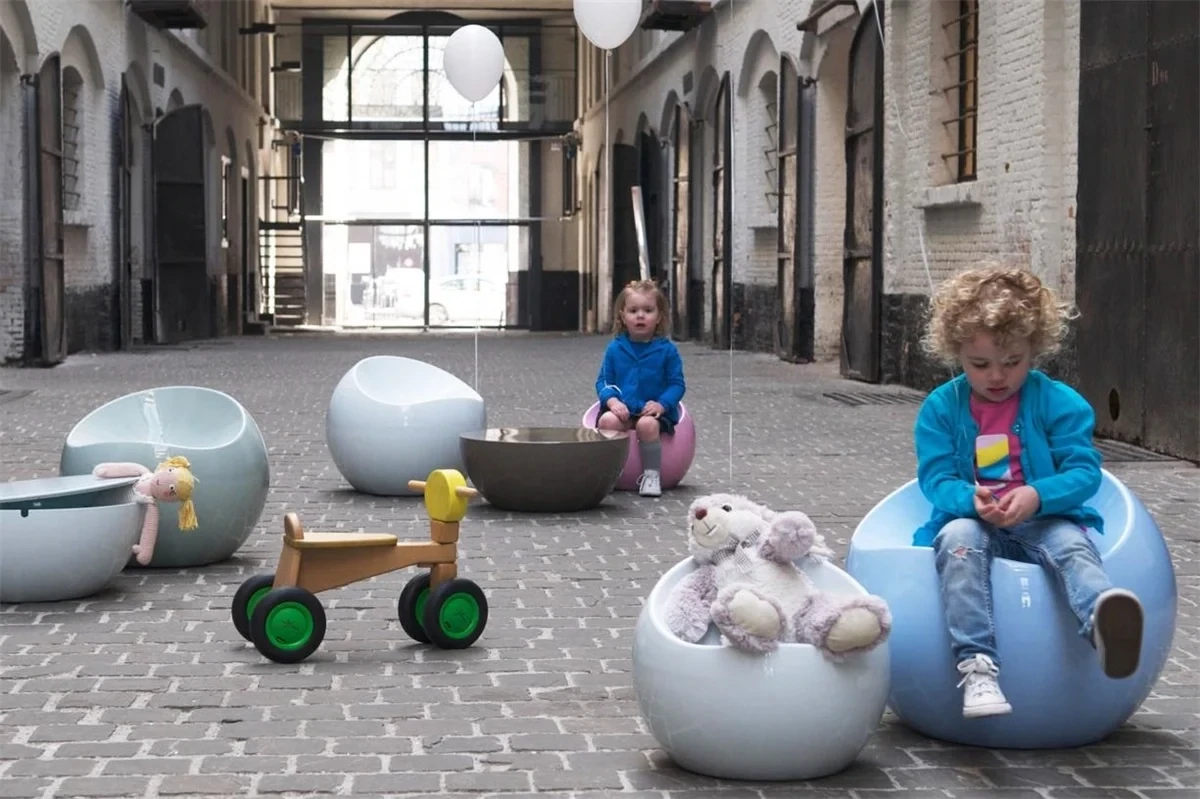 XLBoom | Baby Ball chair (mint pastel)