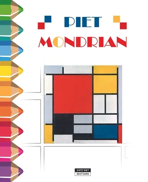Kate'Art Editions | Kleurboek Piet Mondriaan