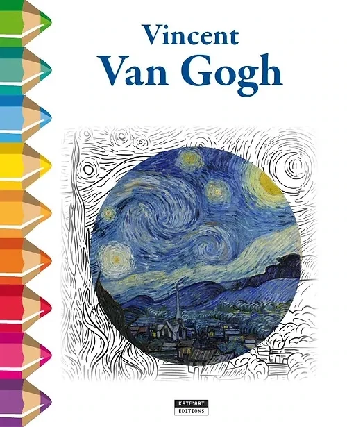 Kate&#39;Art Editions | Kleurboek Vincent Van Gogh