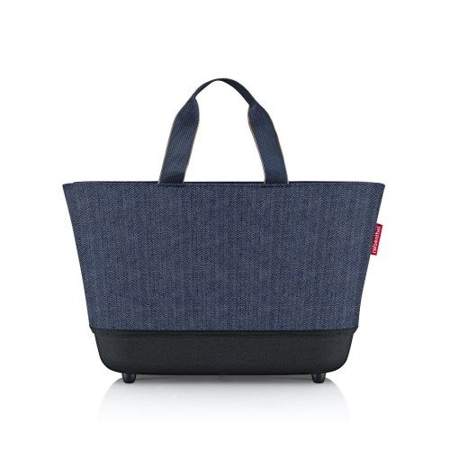 Reisenthel | Herringbone dark blue Shoppingbasket