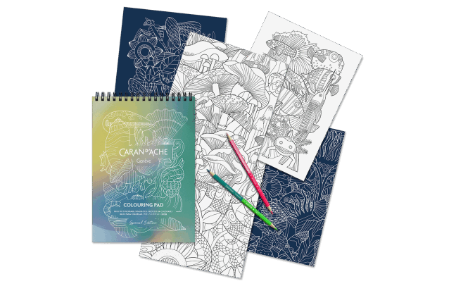 Caran d’Ache | Claim your Style colouring pad
