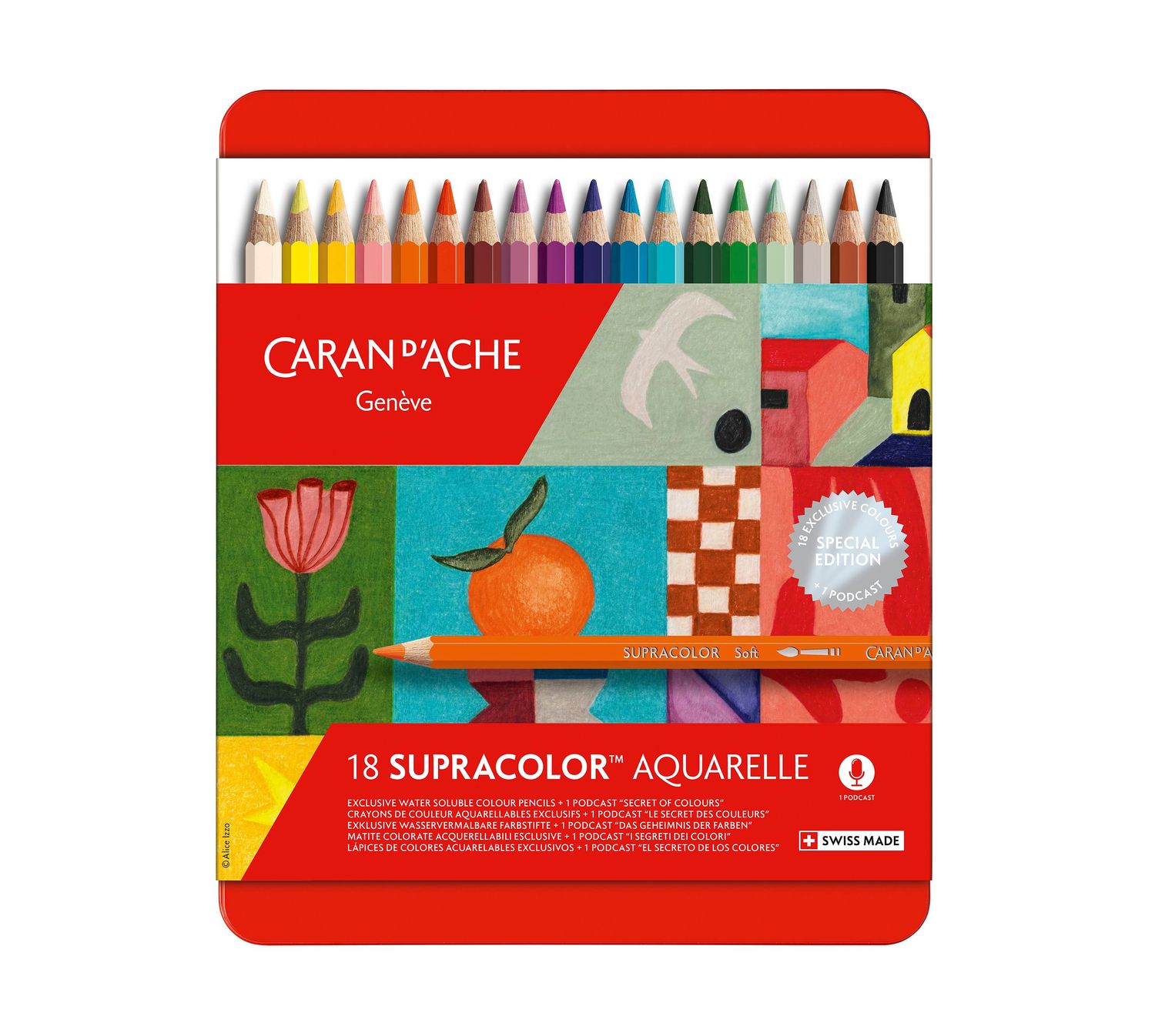 Caran d’Ache | 18 Supracolor Aquarelle