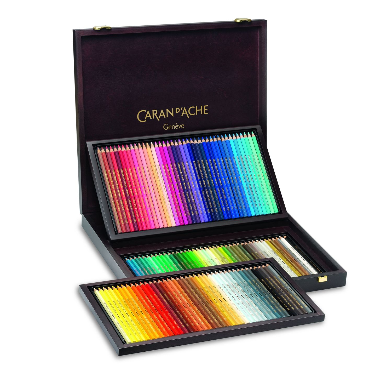 Caran d’Ache | Classic Supracolor Wooden Box 120 P