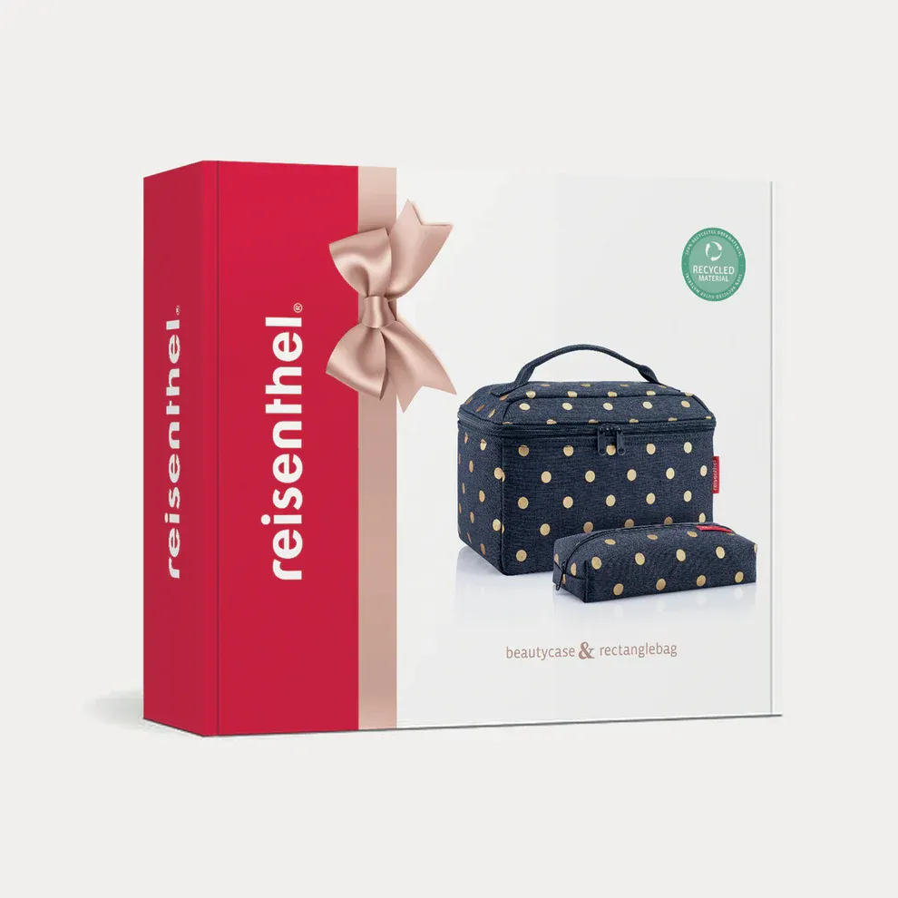 Reisenthel | Beautycase set - metallic dots blue
