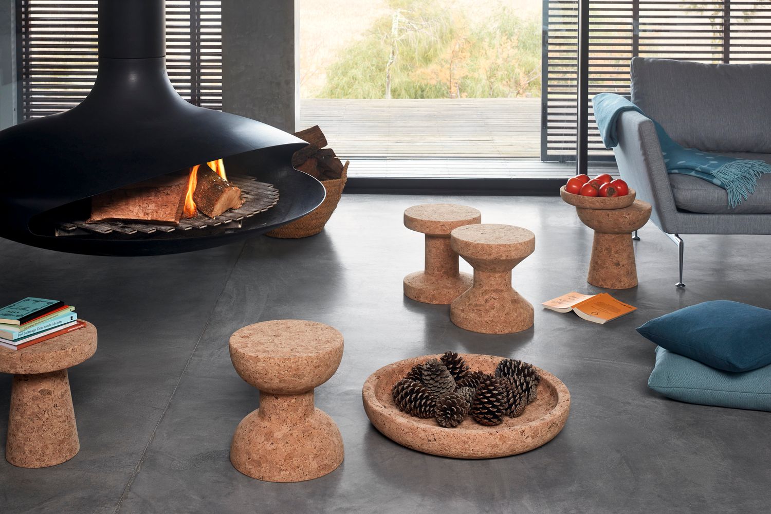 Vitra | Schaal  Kurk - groot