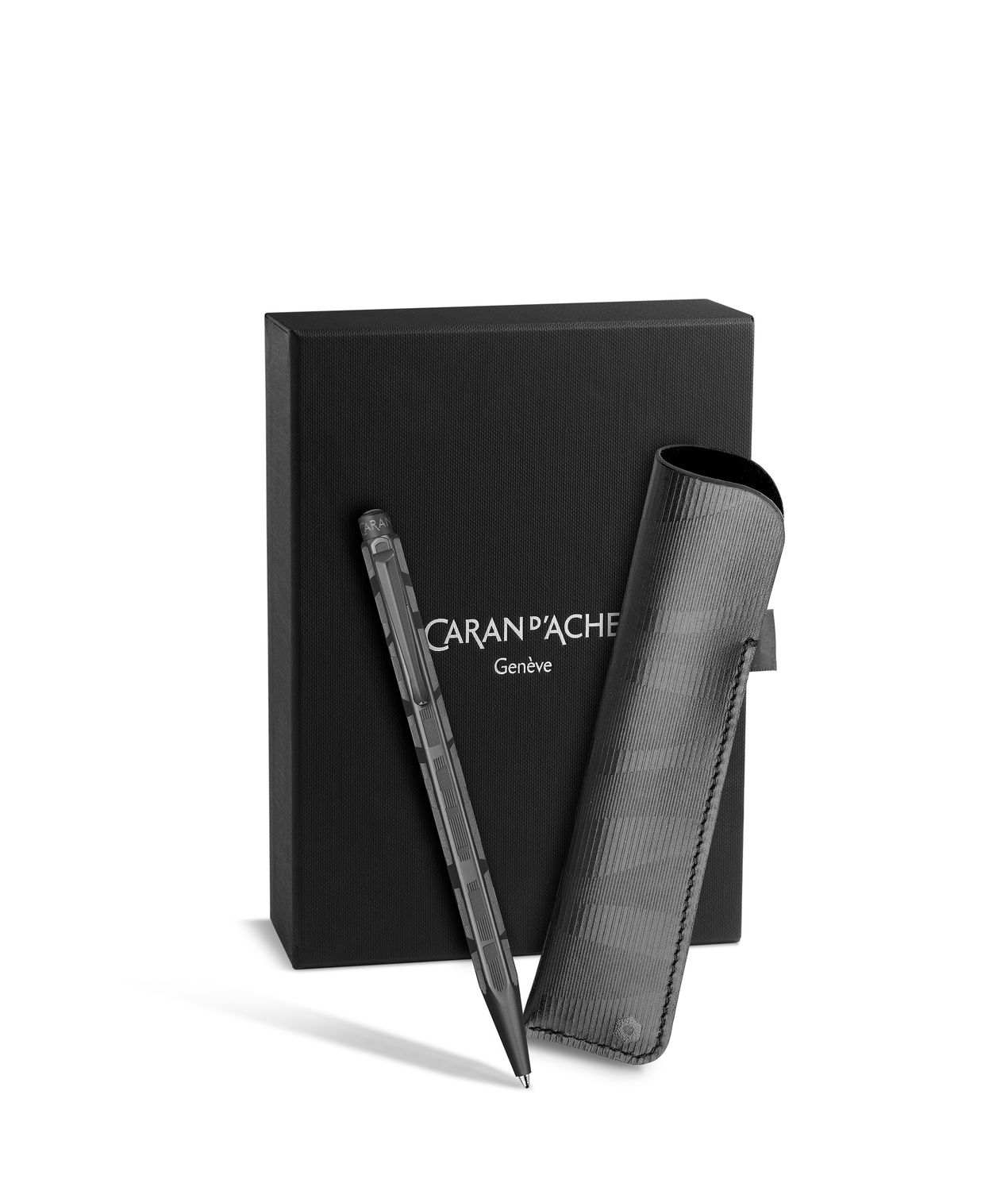 Caran d’Ache | Ecridor set Black lines Ballpoint + etui