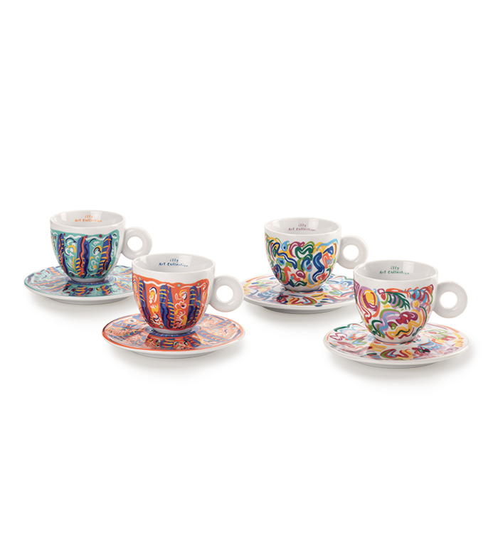 Illy Art Collection | Sol Calero 4 Cappuccino-kopjes
