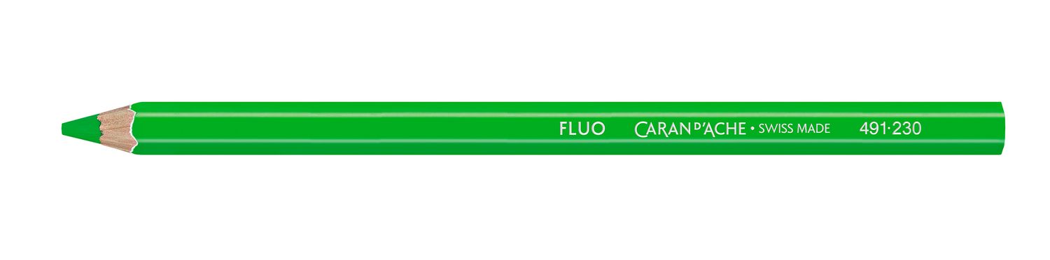 Caran d’Ache | Maxi Fluo Green colour pencil