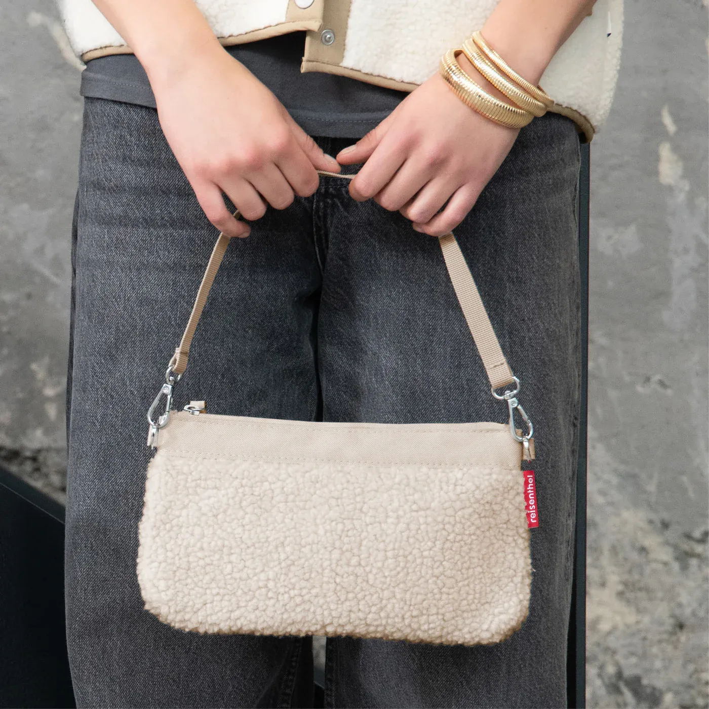 Reisenthel | teddy sand mini pouch