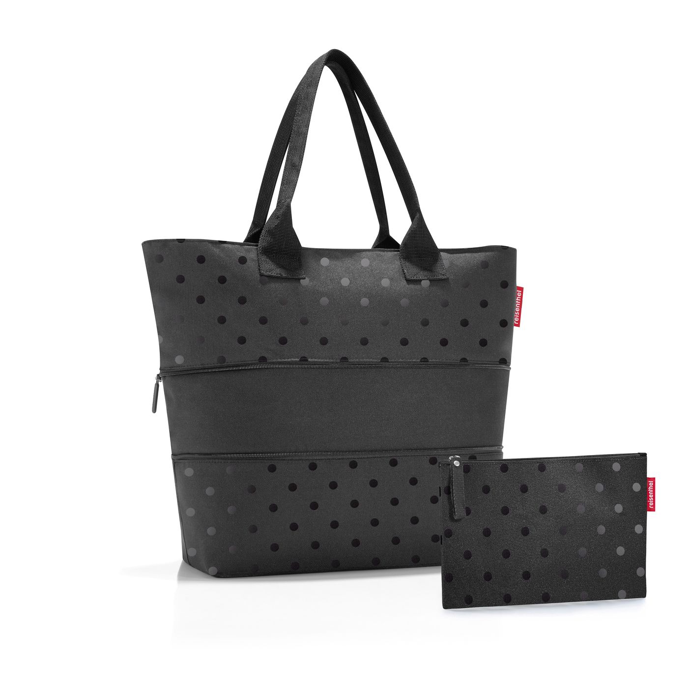 Reisenthel | shopper e1 giftset glossy dots black