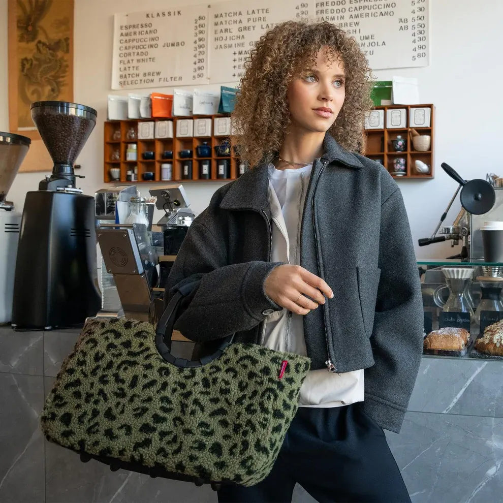 Reisenthel | teddy leo olive loopshopper M