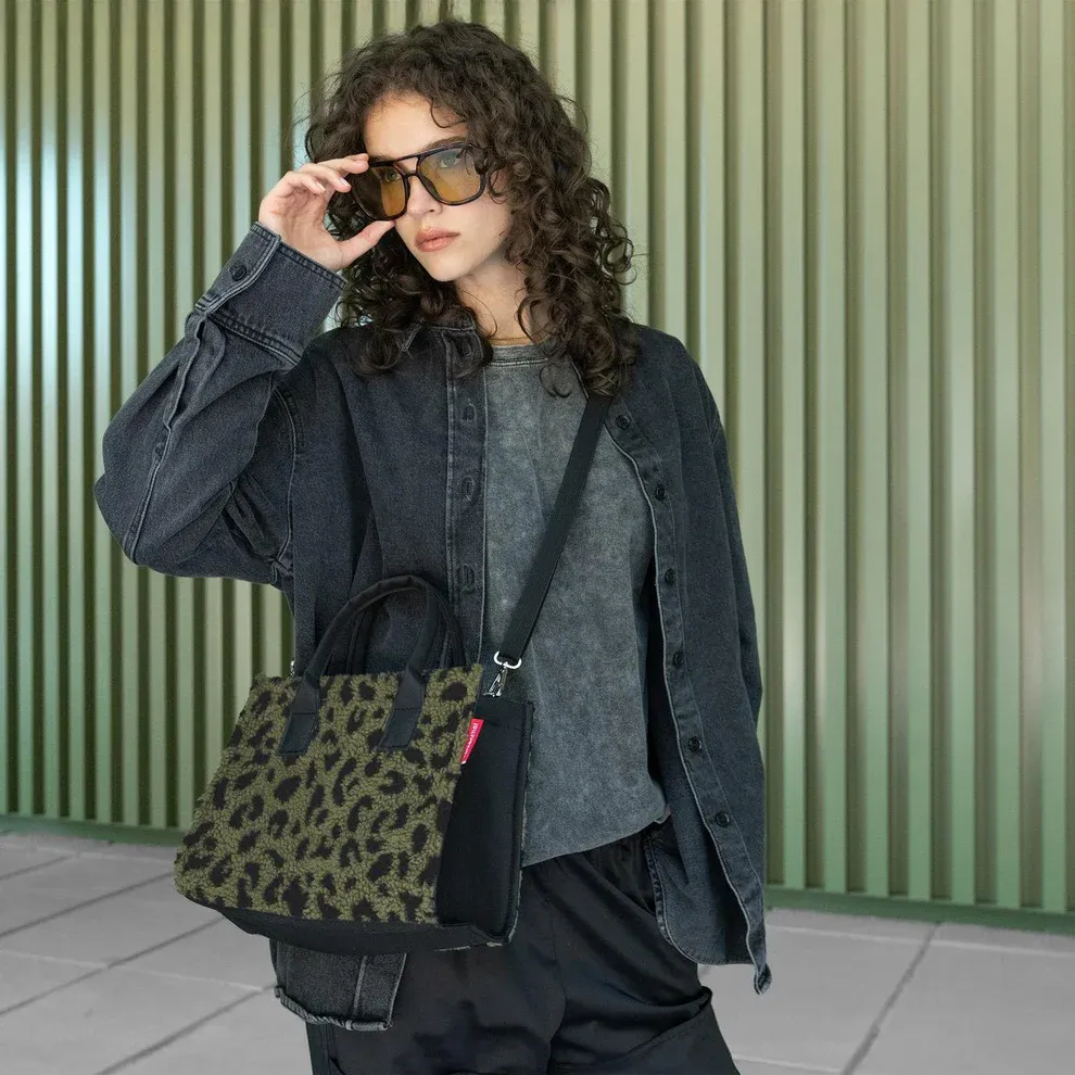 Reisenthel | teddy leo olive shopper XS