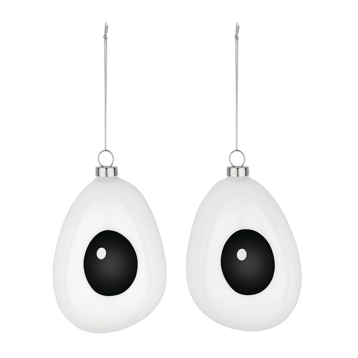 Alessi | Treebies ornament set 3 HOLLY