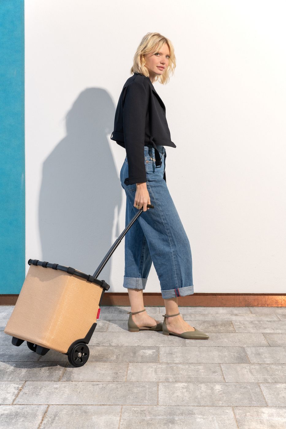 Reisenthel | raffia black Carrycruiser