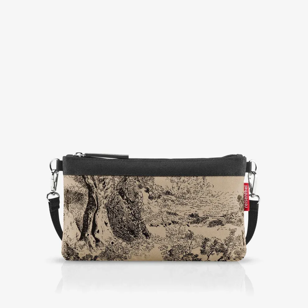 Reisenthel | jacquard brown mini pouch
