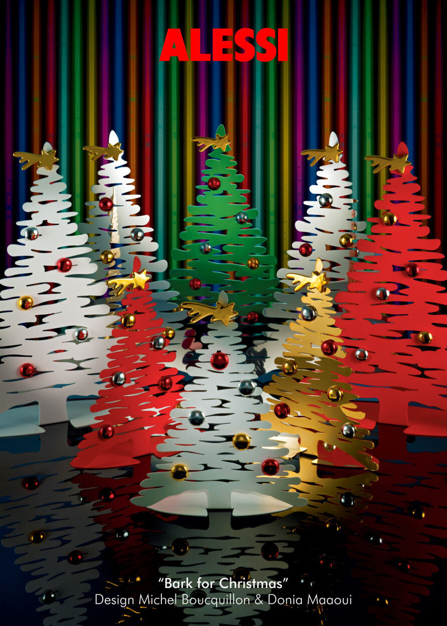 Alessi | Bark Kerstboom Rood