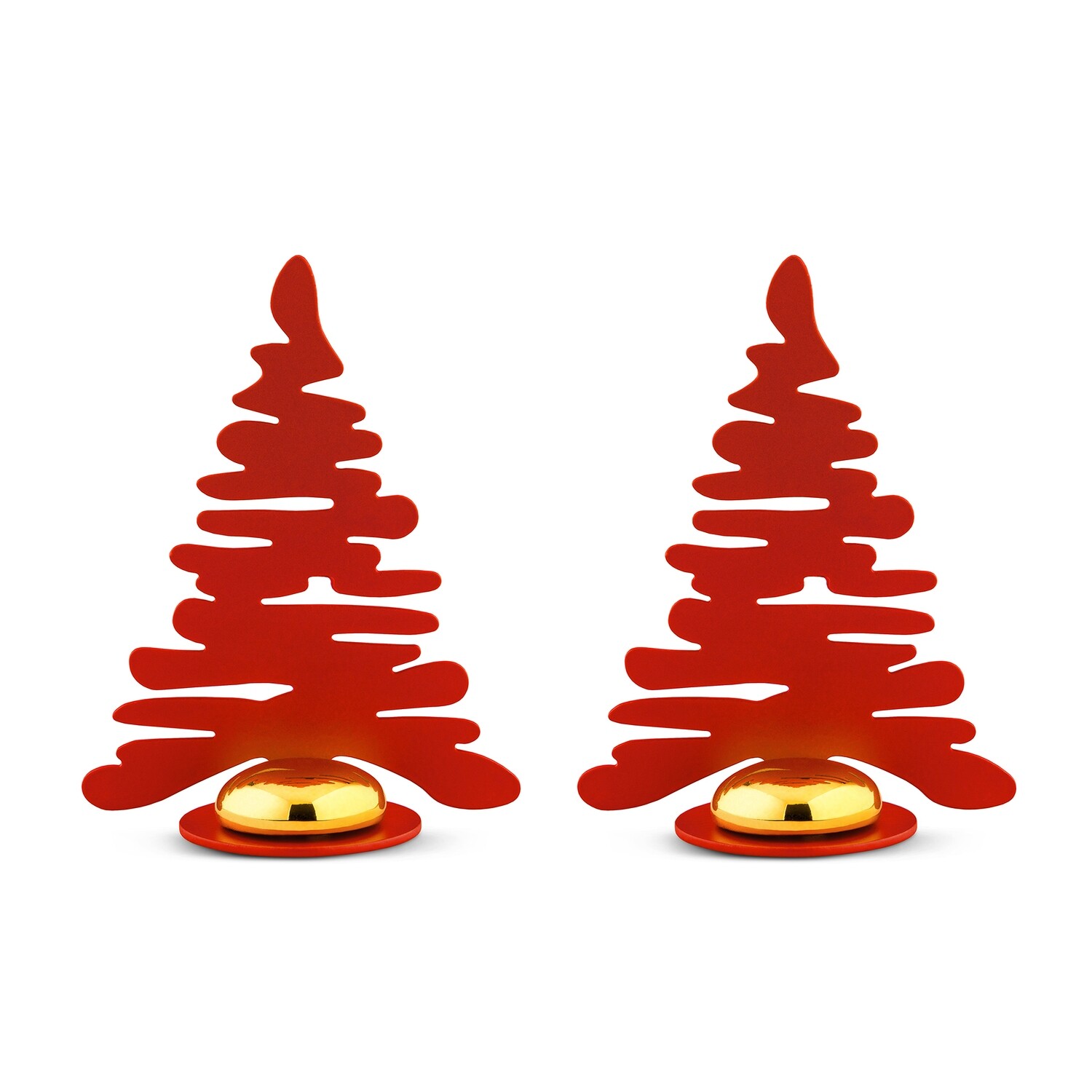 Alessi | Bark Kerstboom Rood (Klein)