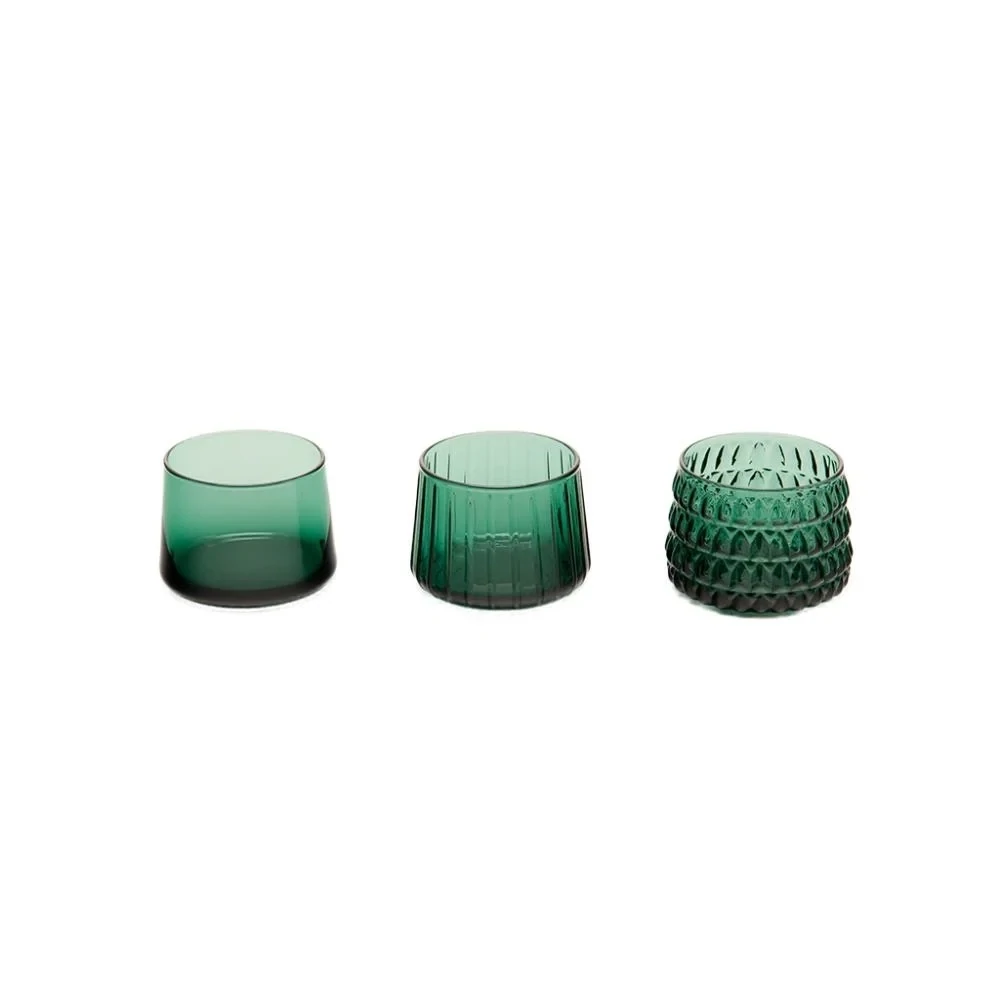 XLBoom | Dim T-light set of 3 (green)