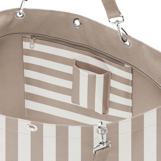 Reisenthel | shopper xl  summerstripes coffee