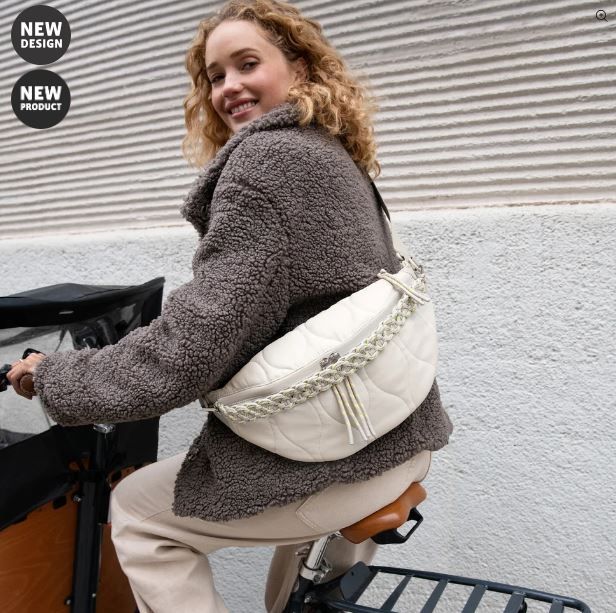 Reisenthel | city beltbag teddy makramee puffer stone