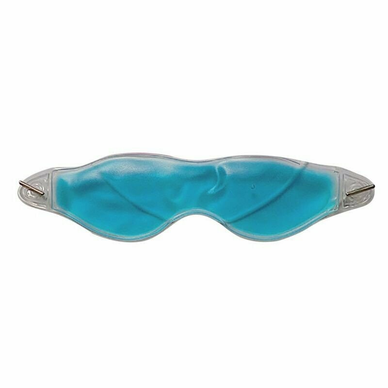 Masque gel pour les yeux anti-cernes, anti fatigue, avec élastique, gel bleu, neuf
