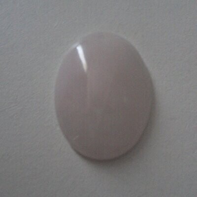 Presse papier ou figurine déco, handmade, en pierre fine naturelle  quartz rose, motif cabochon, neuf