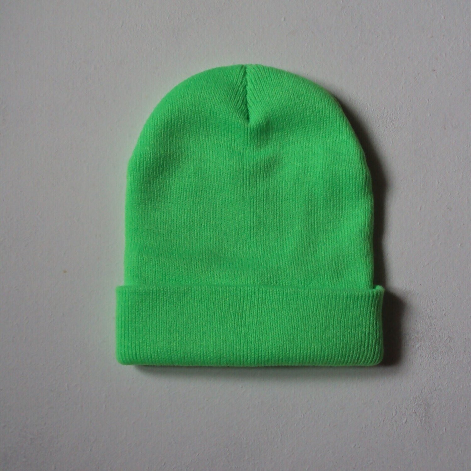 Bonnet automne-hiver, casual-sportwear, coton/synth.,  couleur vert, TU, neuf