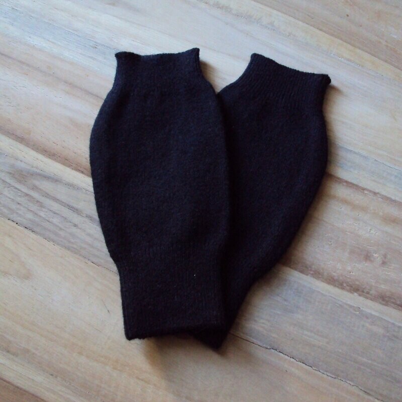 Gants-mitaines, casual, laine mélangée fines mailles, TU, neuves