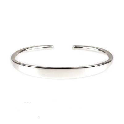 Bracelet modèle jonc, plaqué argent sterling 925 rhodié, neuf Bracelet modèle jonc, plaqué argent sterling 925 rhodié, neuf