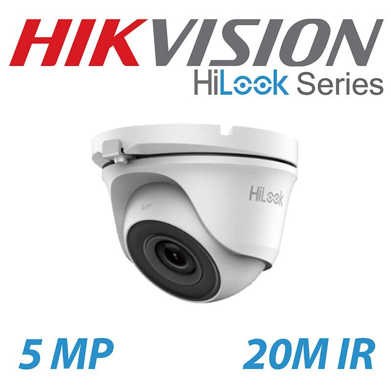 5MP CCTV CAMERA DOME 4IN1 40M EXIR NIGHT VISION OUTDOOR IP67 UK ULTRA HD WHITE 