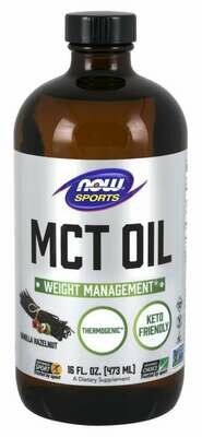 Now Organic MCT Oil , liquid, 473 ml