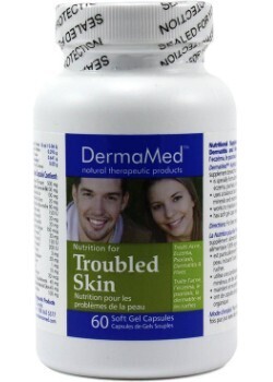 DermaMed Nutrition for troubled skin,softgel- 60 count