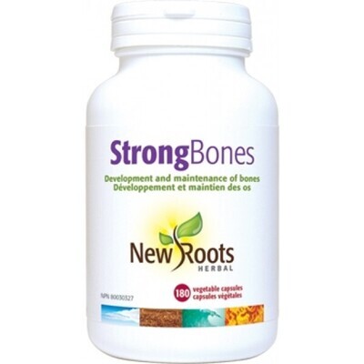 New Roots Strong Bones, capsules, 180 count
