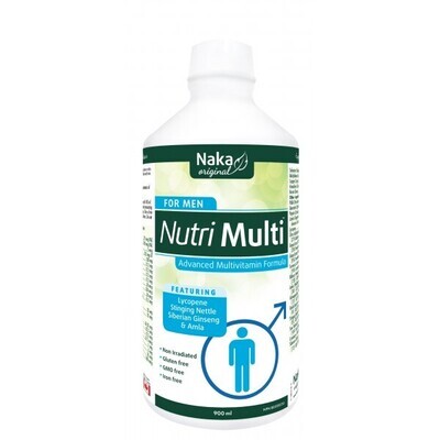 Naka Men's Multi Vitamin, liquid, 900ml