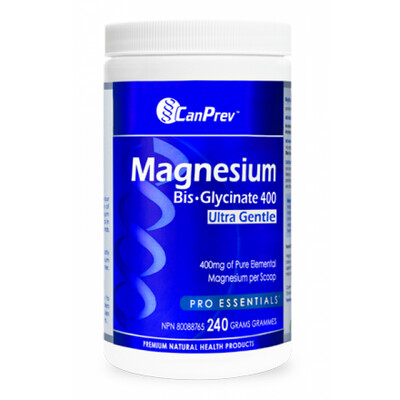 CanPrev Magnesium Bis-Glycinate Plain , Pwdr 240gr