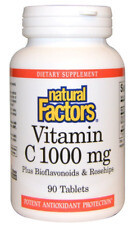 Natural Factors Vitamin C 1000 mg 90 tablets