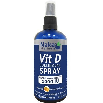 Naka Vitamin D3 spray, liquid, 100ml