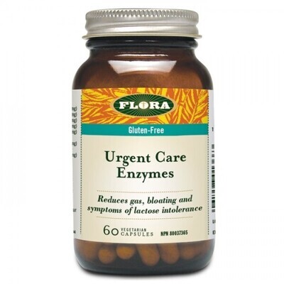 FLORA Urgent Care Enzymes, vegicap-60 count