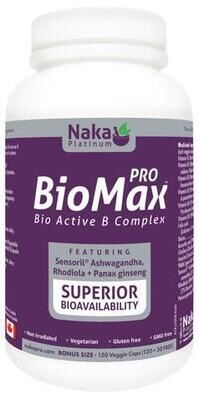 Naka Pro BioMax B100, 120 v-caps (bonus 30 vc)