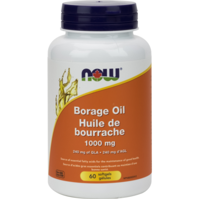 Now Borage Oil,240 GLA,softgels,60 count