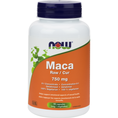Now Maca 750 mg 6:1, capsules 90 count