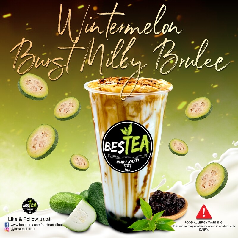 Wintermelon Burst Milky Brulee (Jumbo)