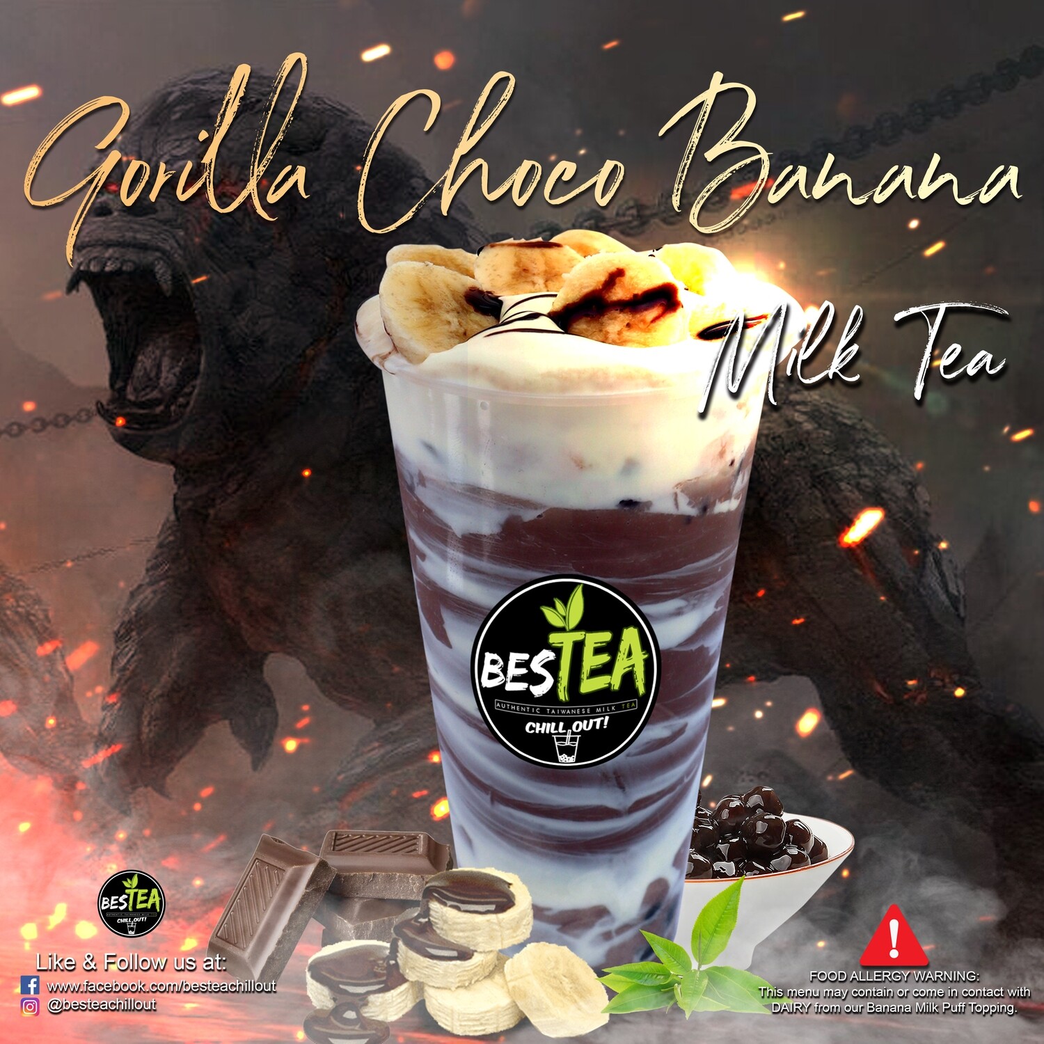 Gorilla Choco Banana (Jumbo)
