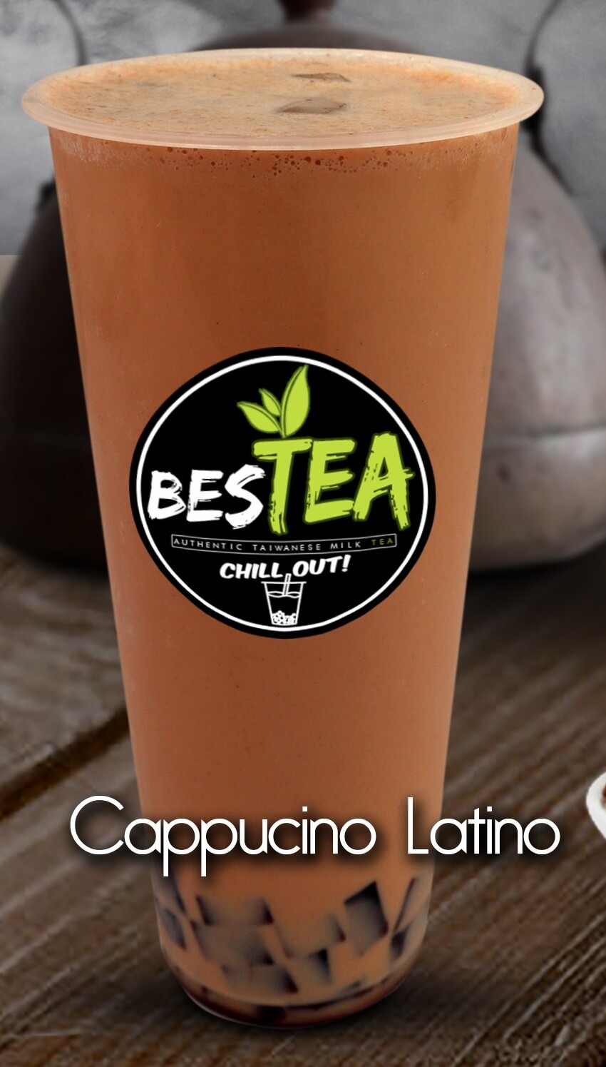 Cappucino Latino W/ Coffee Jelly (Jumbo)