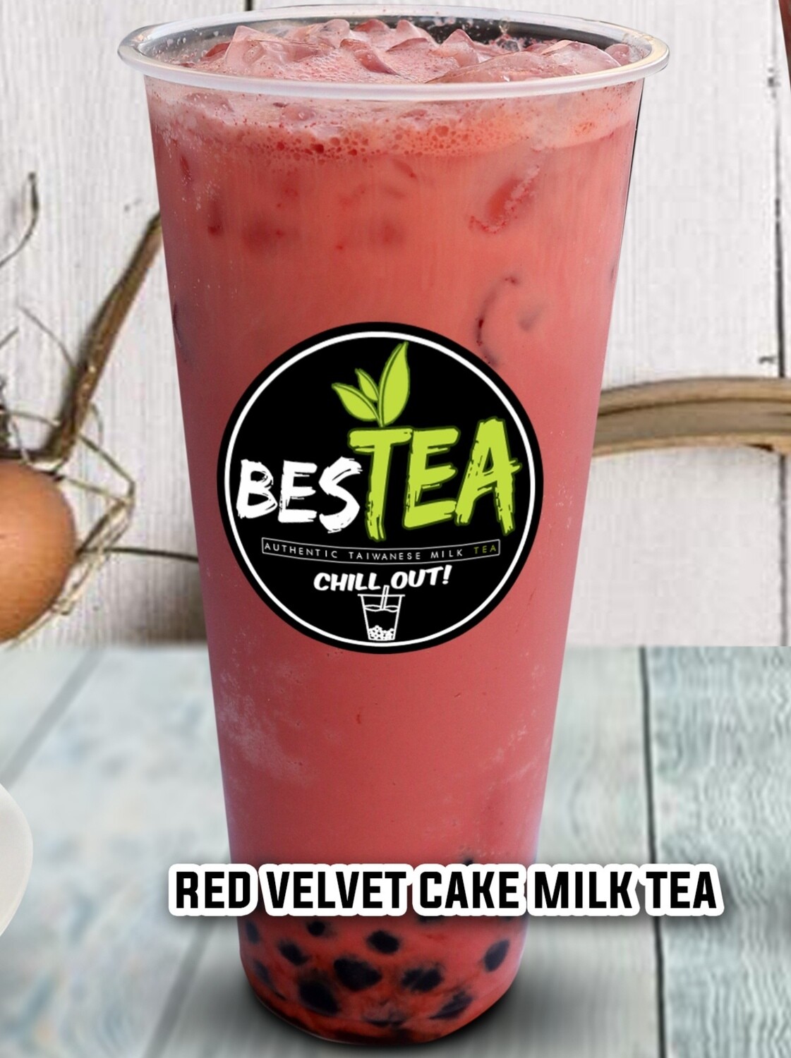 Red Velvet Milk Tea (Jumbo)
