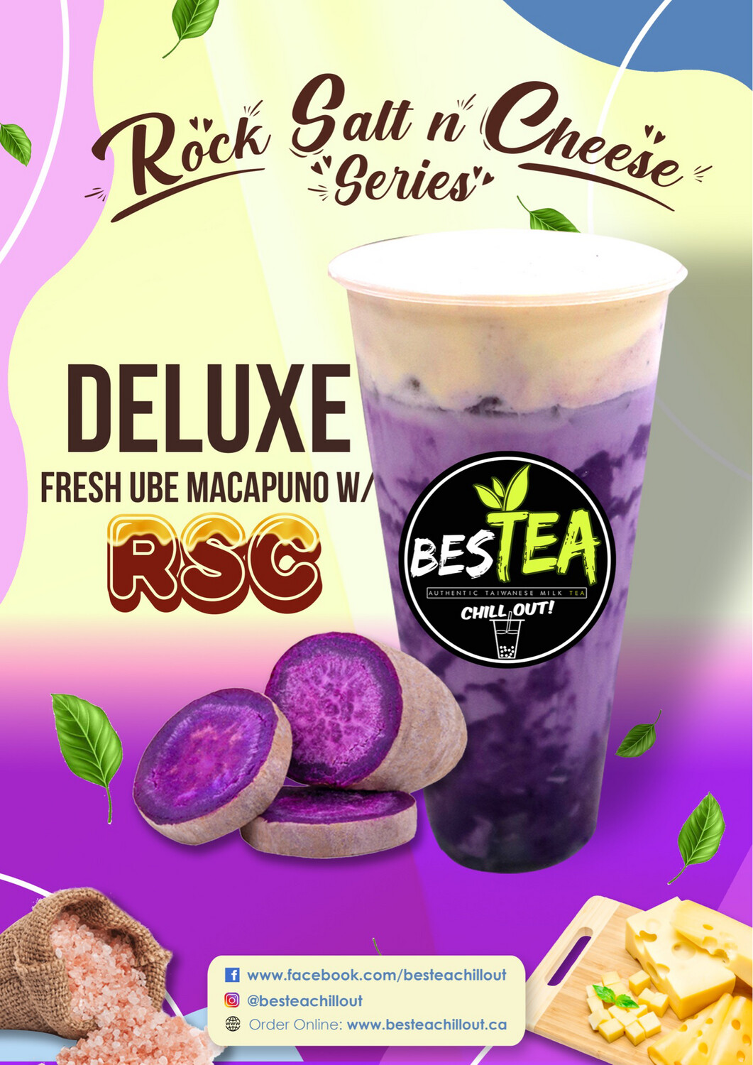Deluxe Ube Macapuno w/ RSC (Jumbo)