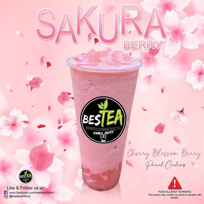 Cherry Blossom/Sakura Berry Pearl Cooler (Jumbo)