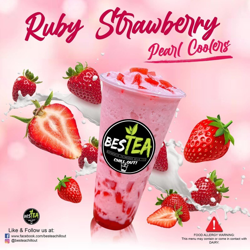 Ruby Strawberry Pearl Coolers (Jumbo)