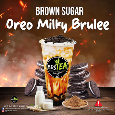 Oreo Brown Sugar Milky Brulee (Jumbo)