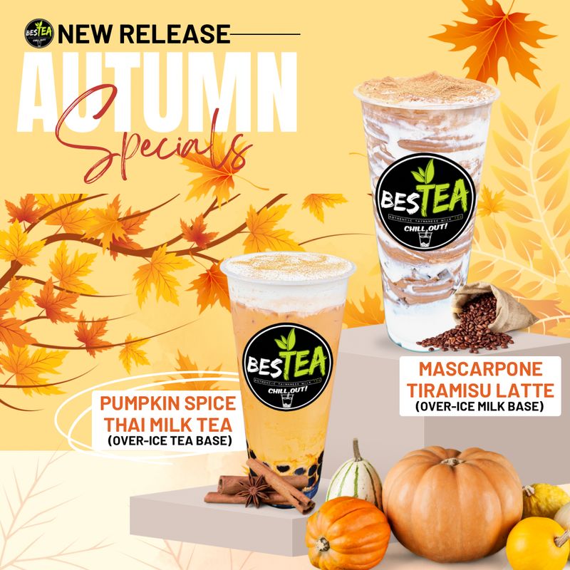 Pumpkin Spice &quot;THAI&quot; Milk Tea (Jumbo)